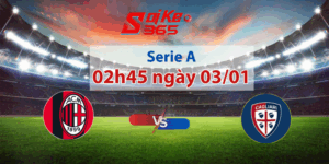 Soi kèo Cagliari vs AC Milan