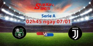 Soi kèo Sassuolo vs Juventus