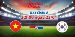 Soi kèo U23 Việt Nam vs U23 Hàn Quốc
