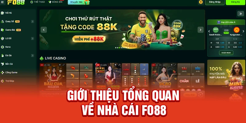 Giới Thiệu Tổng Quan Về Nhà Cái FO88